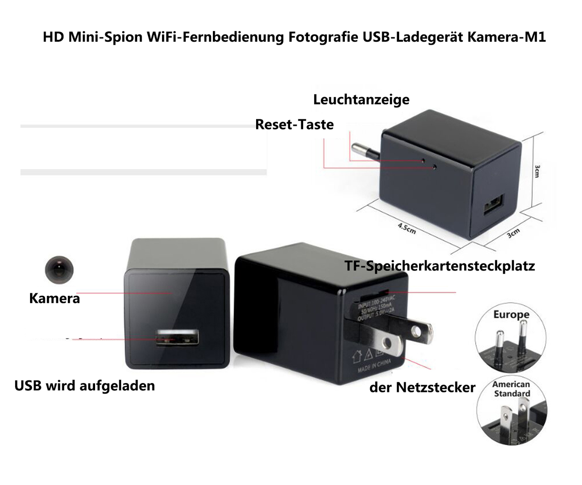 USB ladegerat kamera