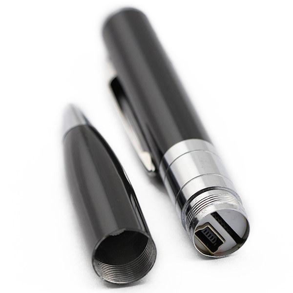 silber weib spionage kamera stift